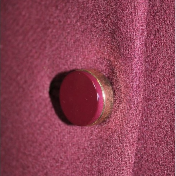 Kate Spade Burgundy Wine New Bow Winter Jacket Coat! - Picture 3 of 6